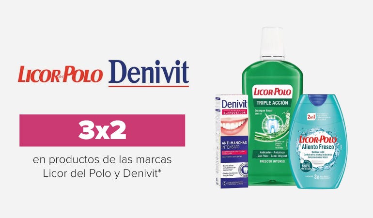 Descuento LICOR DEL POLO & DENIVIT