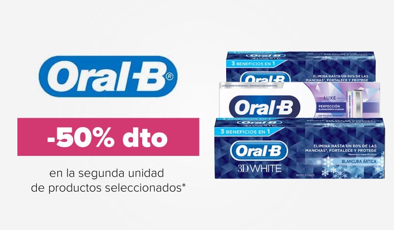Descuento ORAL B 
