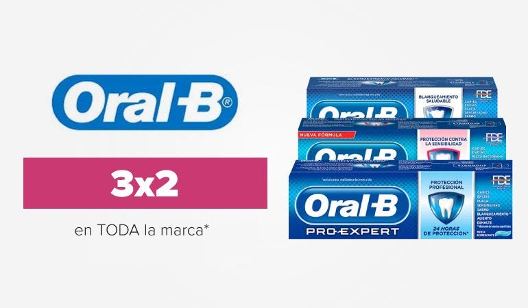 Descuento ORAL B 