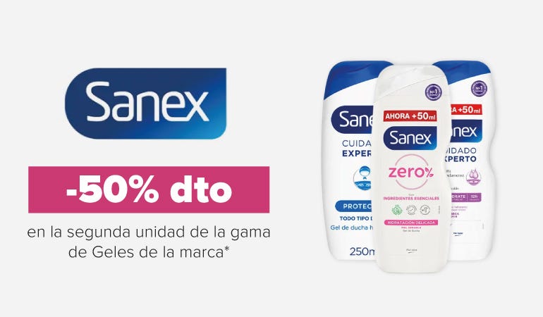 Descuento SANEX
