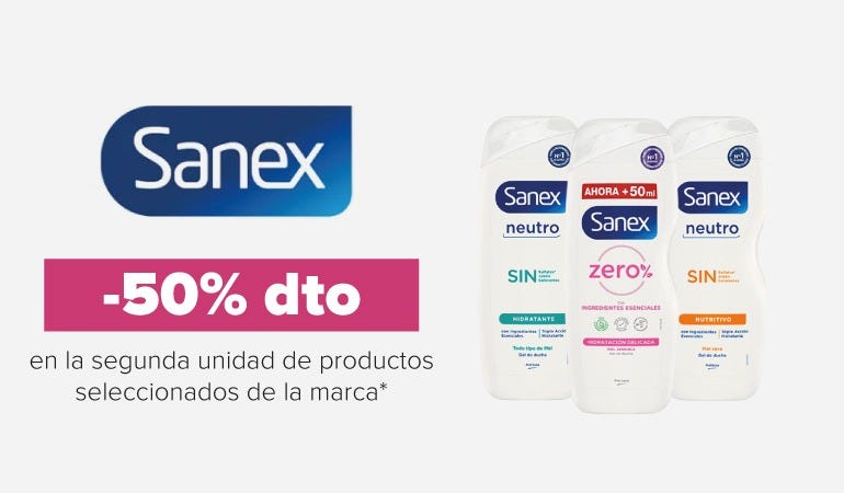 Descuento SANEX