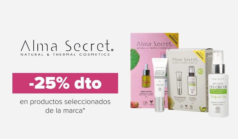 Descuento ALMA SECRET