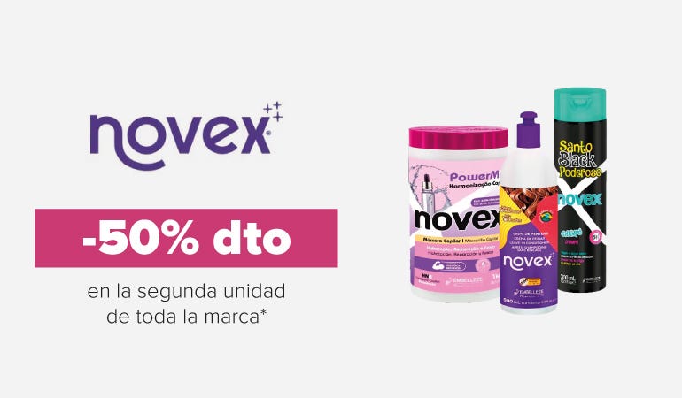Descuento NOVEX