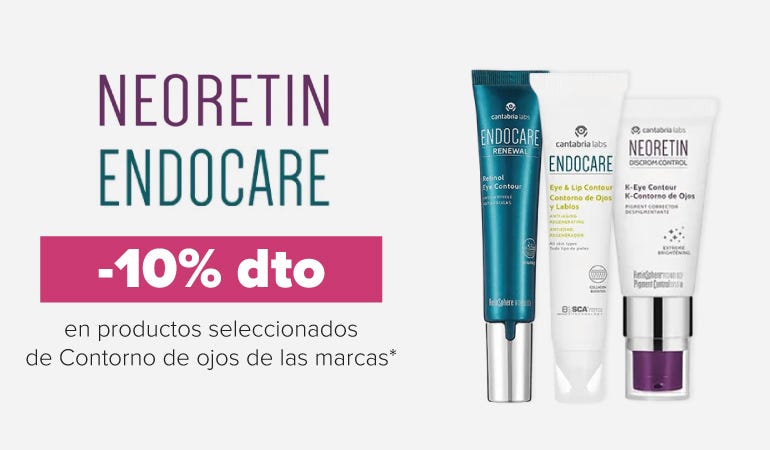Descuento NEORETIN y ENDOCARE