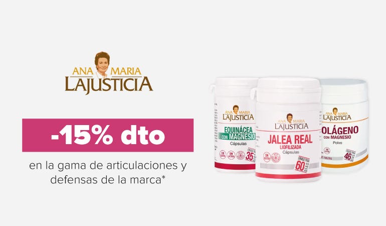 Descuento ANA MARIA LA JUSTICIA