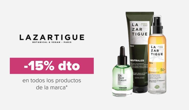 Descuento LAZARTIGUE