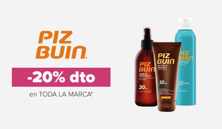 Descuento PIZ BUIN