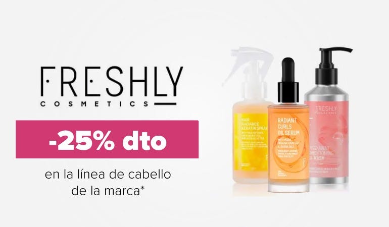 Descuento FRESHLY COSMETICS