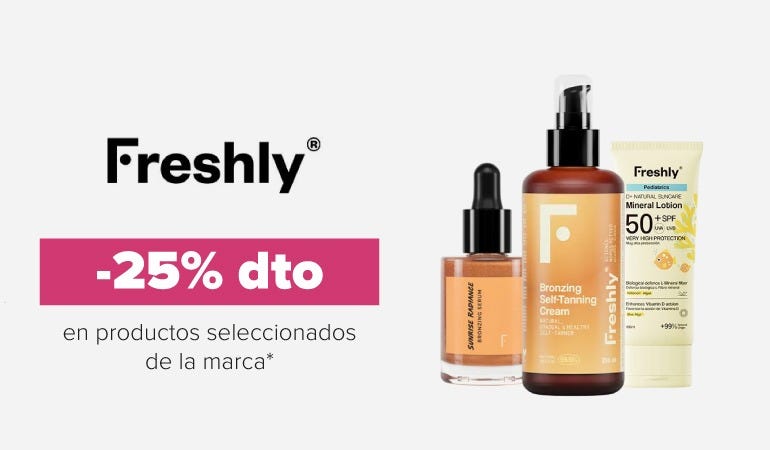 Descuento FRESHLY COSMETICS