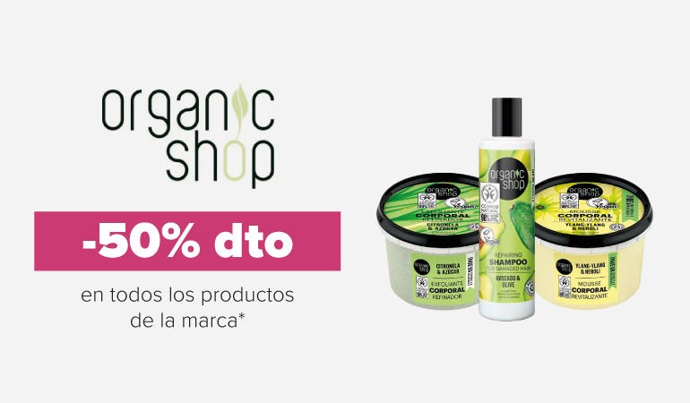 Descuento ORGANIC SHOP 