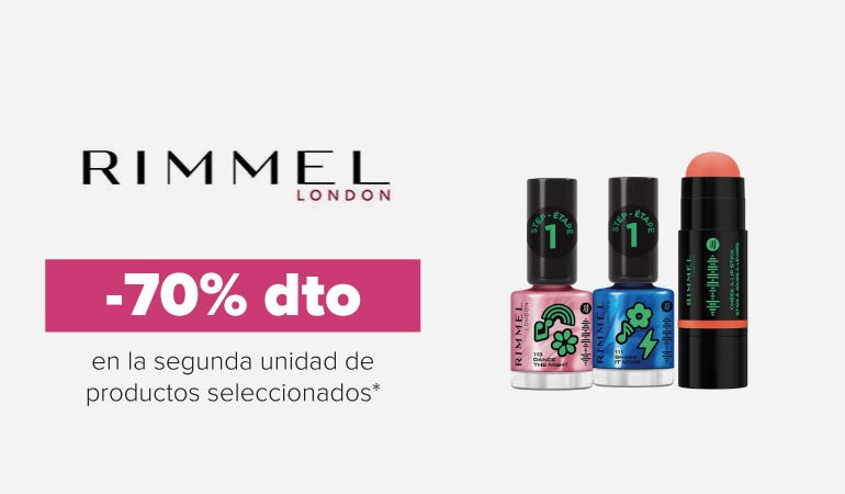 Descuento RIMMEL LONDON