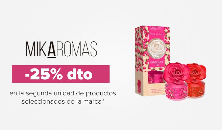 Descuento MIKAROMAS