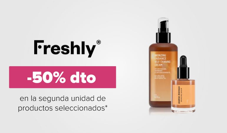 Descuento FRESHLY COSMETICS