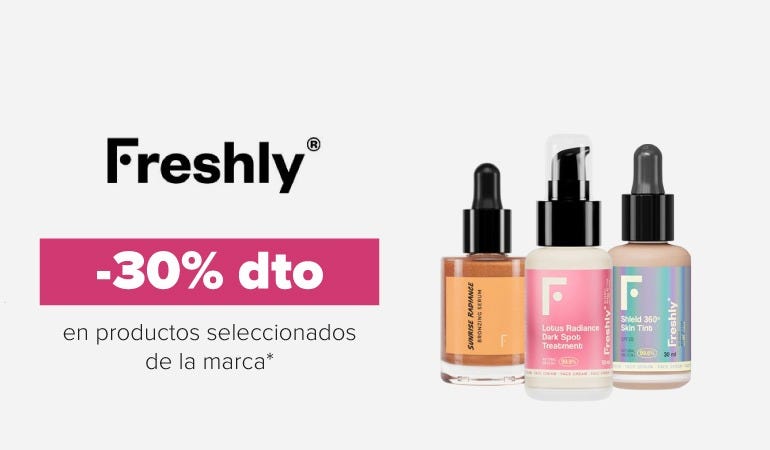 Descuento FRESHLY COSMETICS