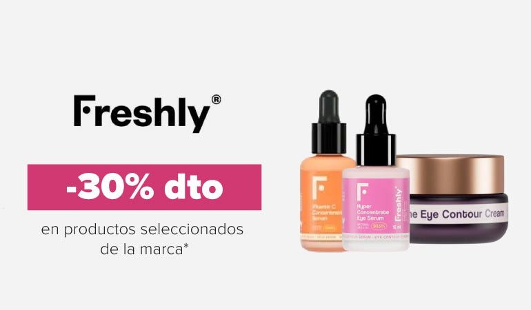 Descuento FRESHLY COSMETICS