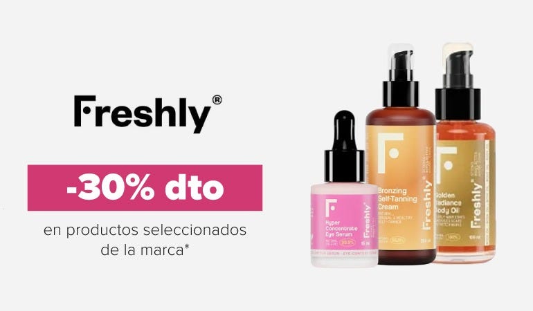 Descuento FRESHLY COSMETICS