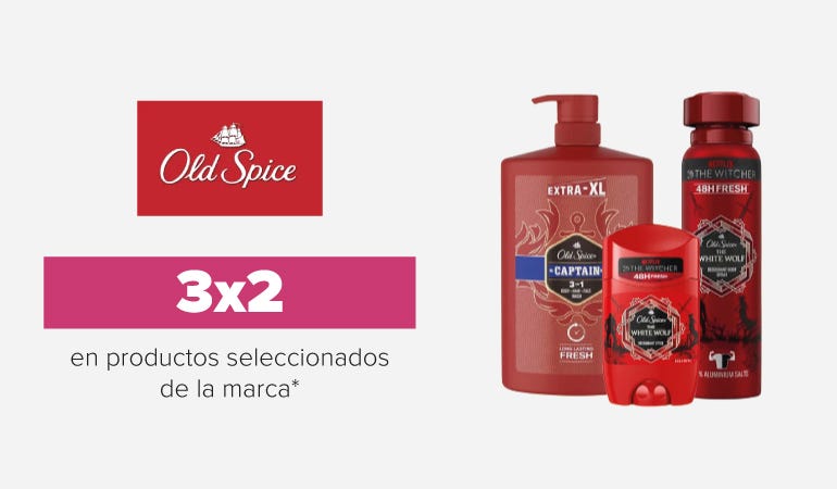 Descuento OLD SPICE