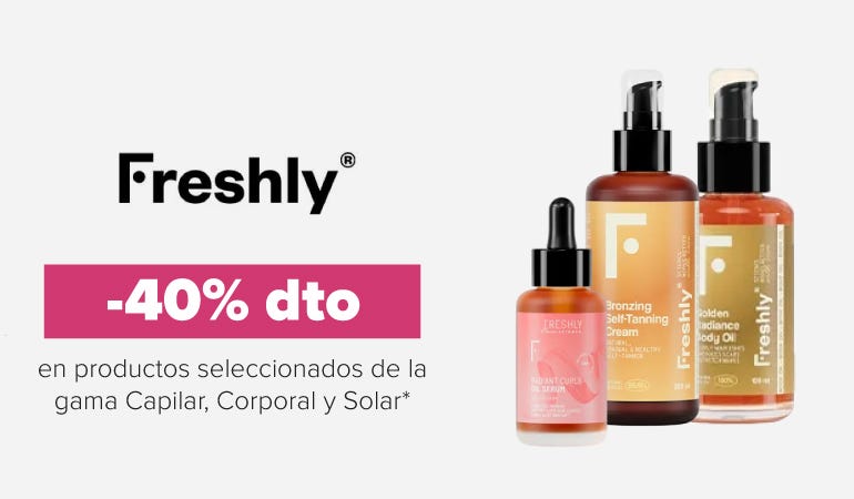 Descuento FRESHLY COSMETICS