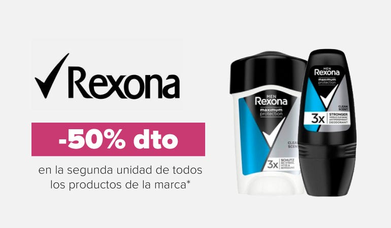 Descuento REXONA