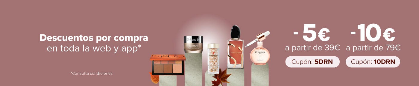 Descuentos en perfumes