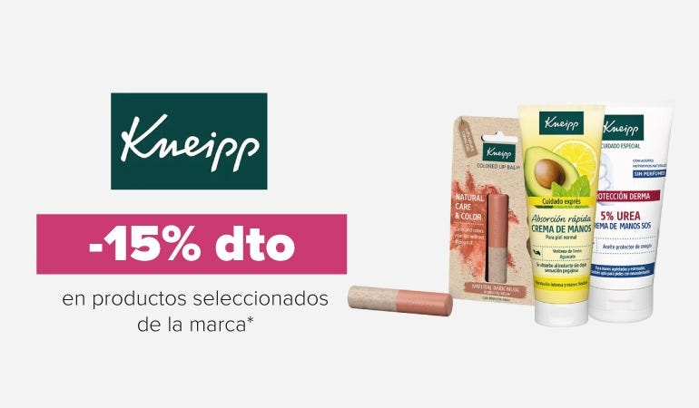 Descuento KNEIPP