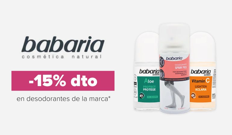 Descuento BABARIA