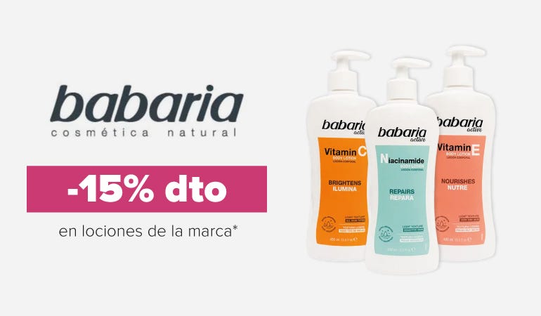 Descuento BABARIA
