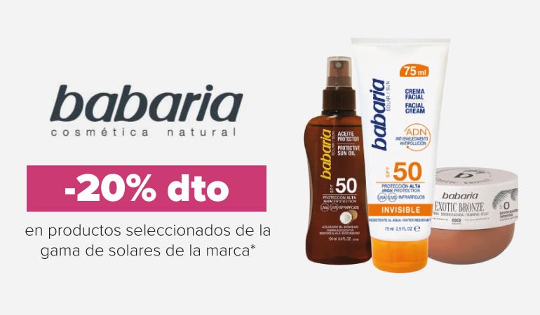 Descuento BABARIA