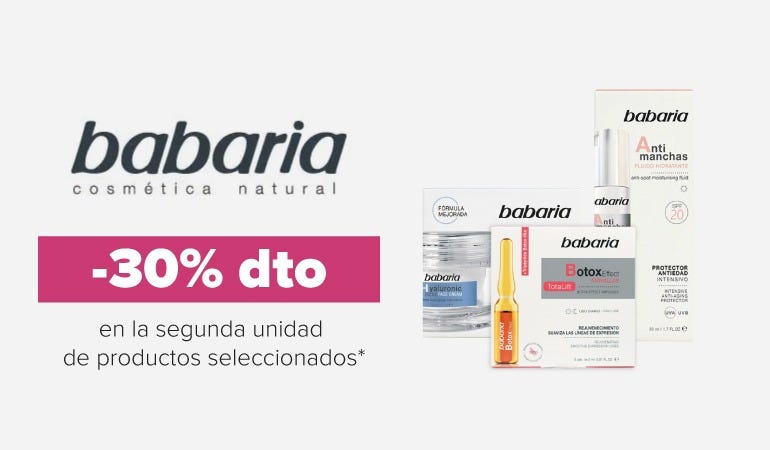 Descuento BABARIA