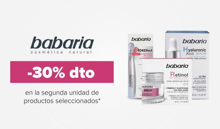 Descuento BABARIA