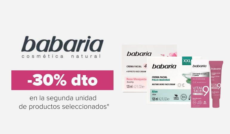 Descuento BABARIA