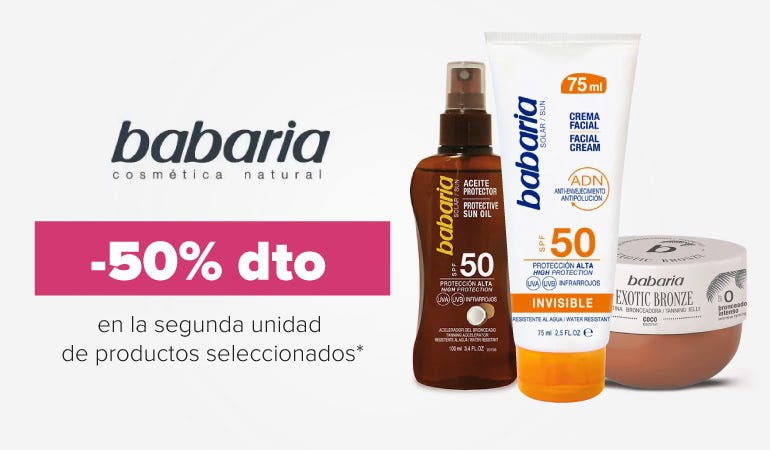 Descuento BABARIA