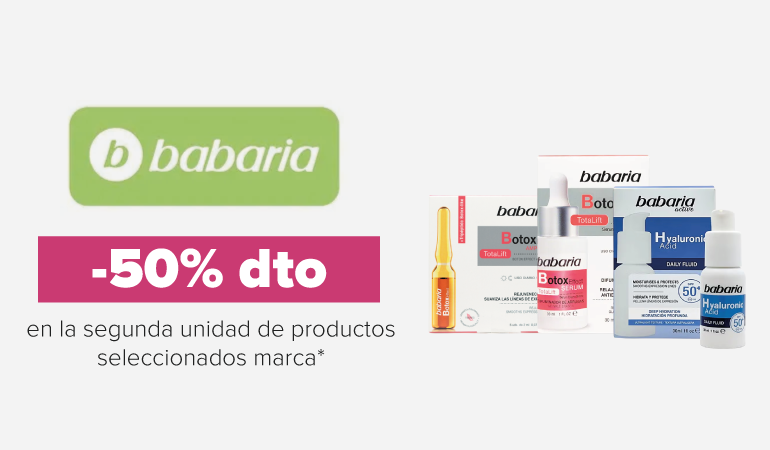 Descuento BABARIA