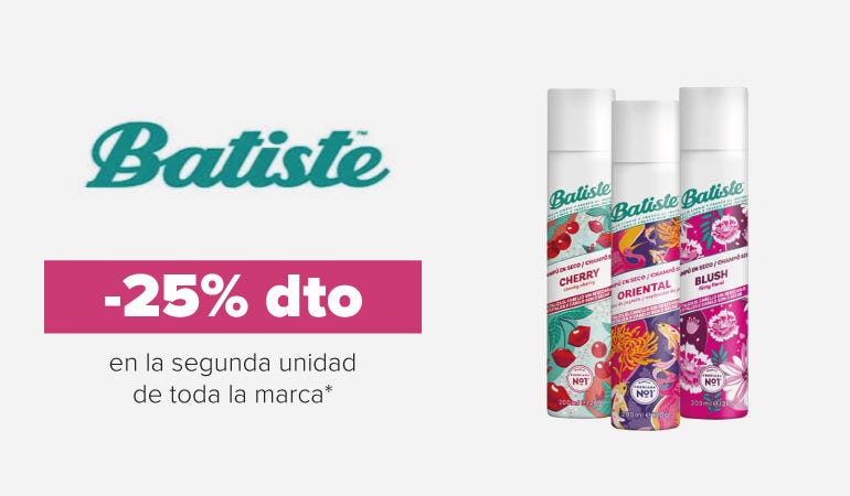 Descuento BATISTE